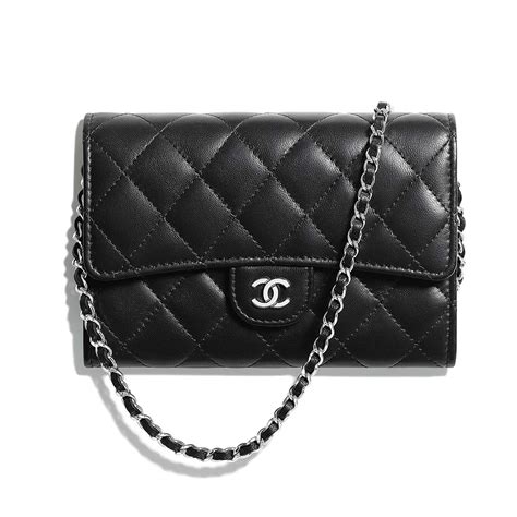 clutch with chain chanel